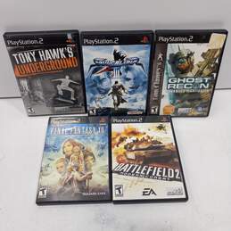 Bundle of 5 Sony PlayStation 2 PS2 Video Games alternative image