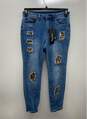 Joseph Ribkoff Women Blue Jeans Sz 4 NWT image number 1