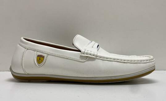 Bruno Marc White Bush Driving Loafers Men 11 image number 3