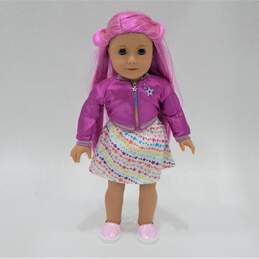 American Girl Brand Truly Me JLY87 Model Pink Hair/Blue Eyes Doll w/ Full Outfit