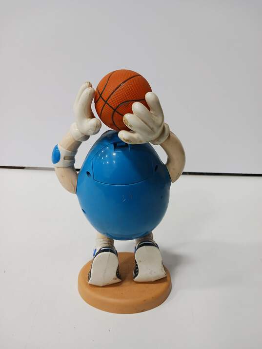 Mars Inc Blue M&M Basketball Themed Candy Dispenser image number 3