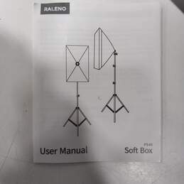 Raleno PS40 Softbox Lighting Kit in Carrying Bag alternative image