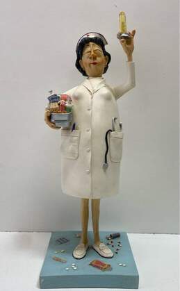 Guillermo Forchino 18 inch Tall #00486 The Nurse Comic Art Statue Signed. 2005 alternative image