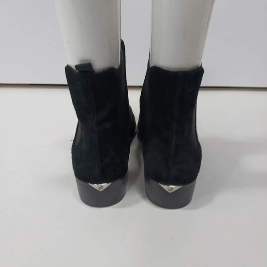 Michael Kors Black Suede Pull-On Boots Size 11M image number 2
