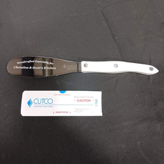 Cutco serrated knife, #1729. Some teeth damaged. End of handle damaged. -  Northern Kentucky Auction, LLC