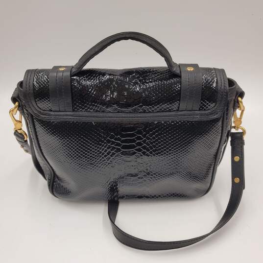 Marc Jacobs Crossbody Bag Women Leather Black Gold