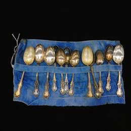 Antique R. Wallace Silver Plated Spoon Lot