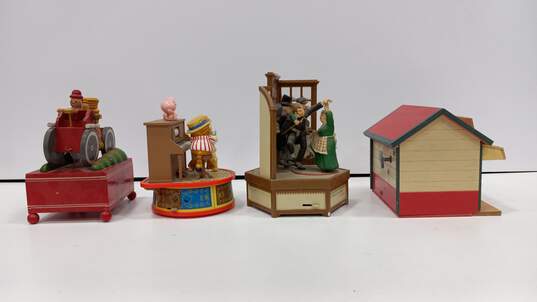 Bundle of 4 Assorted Music Boxes Figurines image number 3