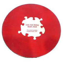Vintage Springbok Little Red Riding Hood Circular Puzzle