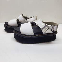 Dr. Martens White Strappy Platform Sandals Size 7 alternative image