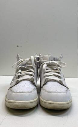 Air Jordan 554725-102 1 Mid GS White Sneakers Size 6.5Y Women's 8 alternative image