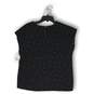 NWT Halogen Womens Blouse Top Shirt Crew Neck Sleeveless Black Green Size Small image number 2