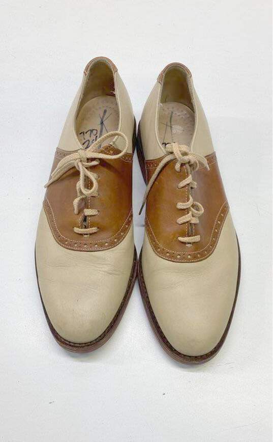 Cole Haan Men's Brown/Tan Saddle Shoes Sz. 8.5 image number 5