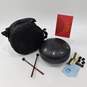 Unbranded Black 8-Note Steel Tongue Drum w/ Soft Case and Accessories image number 1