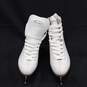 Riedell Women's White Ice Figure Skates Size 6 IOB image number 2