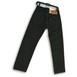 NWT Levi Strauss Mens Black Wash 502 Regular Denim Straight Leg Jeans Size 29x30 alternative image