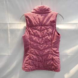 The North Face Pink Full Zip Vest Jacket Women's Size S alternative image