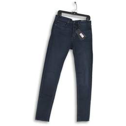 NWT Rag & Bone Womens Blue Denim Dark Wash Slim Fit Skinny Jeans Size 32
