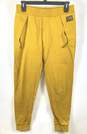 Scotch & Soda Mens Yellow Cotton Zip Pockets Tapered Leg Sweatpants Size Small image number 1