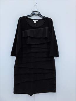 White House Black Market Women's Layer Dress Size L New