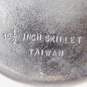 Vintage Cast Iron 10.5 Inch Skillet w/ Pour Spouts Taiwan image number 3