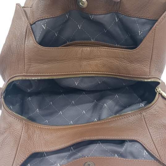 Vince Camuto Brown Leather Tote Bag image number 5