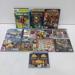 Lot of 12 Assorted PC Computer Video Games
