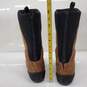 Icon One Thousand Joker Brown Leather Waterproof Motorcycle Boots Size 10.5 image number 4