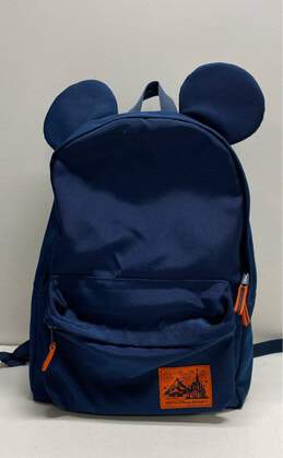 Tokyo Disney Nylon Blue Backpack