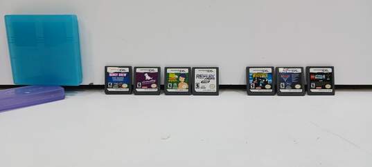 Bundle of 7 Assorted Nintendo DS NDS Video Games image number 1