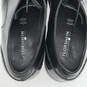 Mens Welles Black Leather Square Toe Lace-Up Oxford Dress Shoes Size 10.5 image number 6
