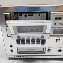 Vintage Soundesign PLL AM/FM Stereo Receiver/Cassette/8 Track Recorder Untested alternative image