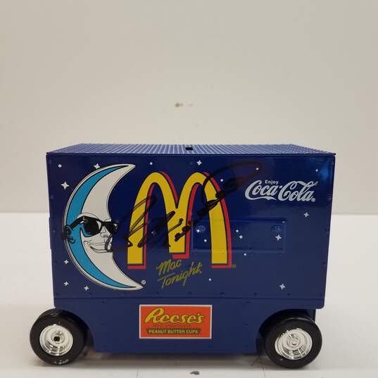 Vintage McDonald's Racing Team Diecast Pit Wagon Signed by Bill Elliott image number 3