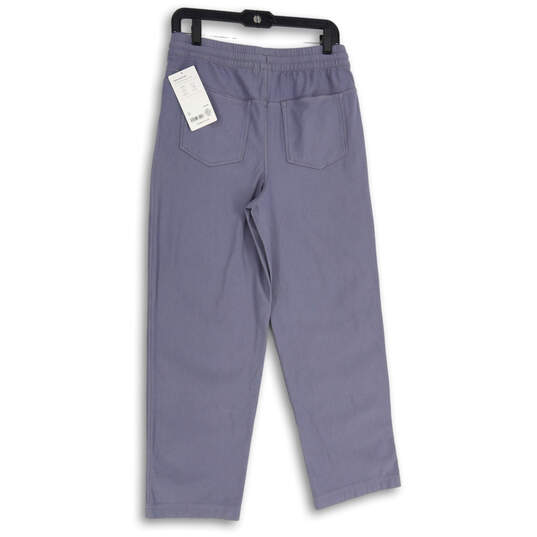 Buy the NWT Womens Blue Elastic Waist Tapered Leg Farallon Jogger Pants  Size Small