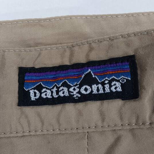 Patagonia Men's Khaki Cargo Shorts Size 38 image number 4
