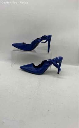 Calvin Klein Womens Blue Heels Size 5.5