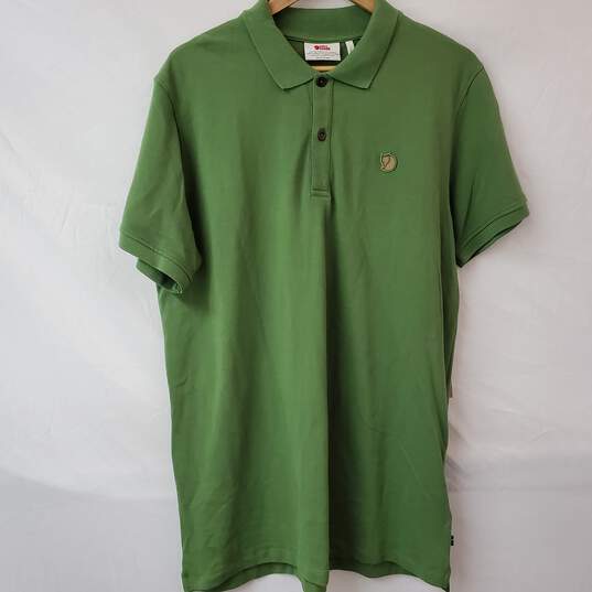 Fjall Raven Green Polo Shirt Men's XXL NWT image number 1