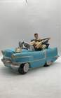 Elvis Presley By Vandor Blue Collectible Cadillac Car Cookie Jar image number 3