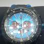 Citizen 48MM WR 10 Bar Blue Dial Eco-Drive Date Watch 108G image number 3