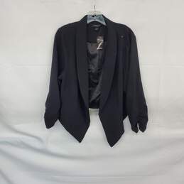 Torrid Black Crepe Blazer Jacket WM Size 2X NWT