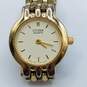 Vintage design Citizen 23mm Case Size Gold Tone Bracelet Stainless Steel Quartz Watch image number 1
