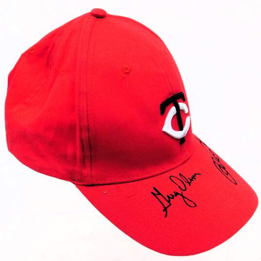 Minnesota Twins Autographed Hats image number 6