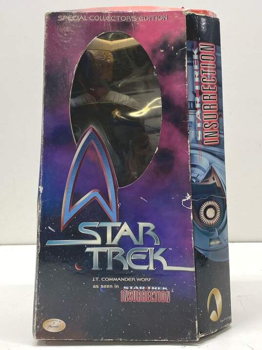 Playmates Star Trek LT. Commander Worf Insurrection Doll Figure image number 1