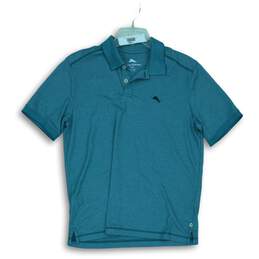 Men's Tommy Bahama Teal Polo Shirt Size S