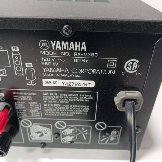 Yamaha Natural Sound AV Receiver RX-V383 image number 6