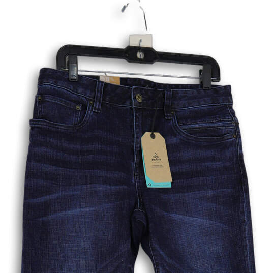 NWT Men Denim Medium Wash 5-Pocket Design Straight Leg Jeans Size W31 L32 image number 3