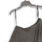Womens Black Sleeveless Asymmetric Neck One Shoulder Mini Dress Size 6 image number 3