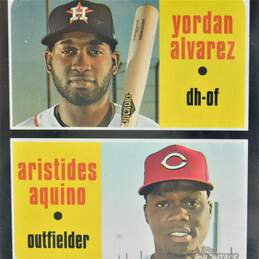2020 Yordan Alvarez Topps Heritage Rookie Houston Astros alternative image