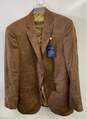 Cremieux Men's Brown Blazer Sz 40R NWT image number 1