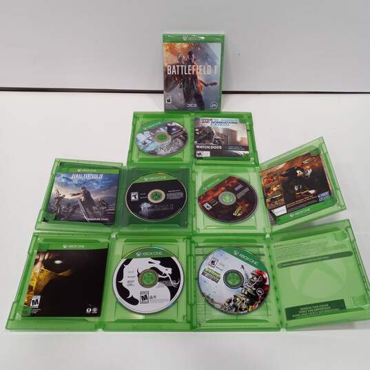 6PC Microsoft Xbox One Video Game Bundle image number 4